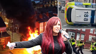 Leeds Riots - Jayda Fransen LIVE 19 July 2024